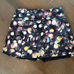 Chic Multicolor Women's Mini Skirt